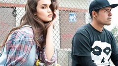 Woman blondes brunettes models