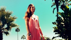 Woman blondes brunettes models