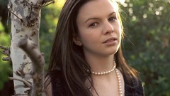 Woman blondes brunettes models