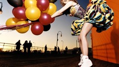 Woman blondes brunettes models bra