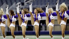 Woman blondes brunettes nfl dallas cowboys cheerleaders