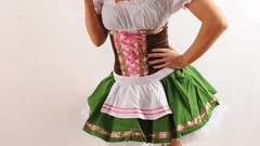 Woman blondes cosplay Simple Background Jenna Marbles