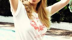 Woman blondes jennifer lawrence