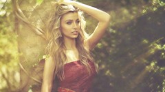 Woman blondes Kendall Kendall Mickal