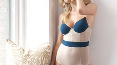 Woman blondes lingerie kate upton