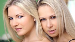 Woman blondes lingerie models Art-Lingerie magazine