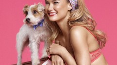 Woman blondes lingerie models bar refaeli