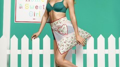 Woman blondes lingerie models bar refaeli