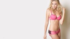 Woman blondes lingerie models bra underwear panties boobs