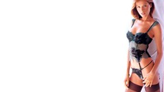 Woman blondes lingerie models petra nemcova