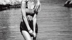 Woman blondes lingerie models Swedish swimsuits Klara Wester