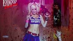 Woman blondes lollipop chainsaw Jessica Nigri