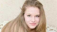 Woman blondes long hair models Met-Art magazine Mendes A