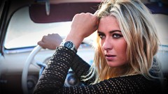 Woman blondes maria sharapova