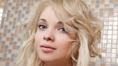 Woman blondes Met-Art magazine Feeona A