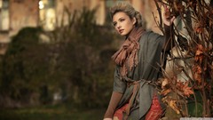 Woman blondes models