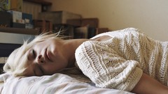 Woman blondes models