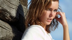 Woman blondes models