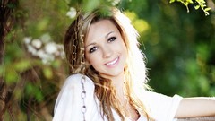 Woman blondes models