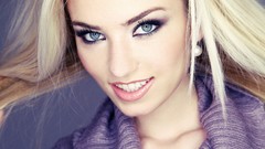 Woman blondes models