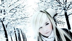 Woman blondes models