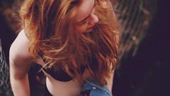 Woman blondes models