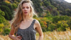 Woman blondes models