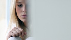 Woman blondes models