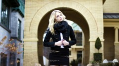 Woman blondes models