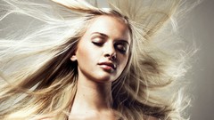 Woman blondes models