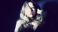 Woman blondes models