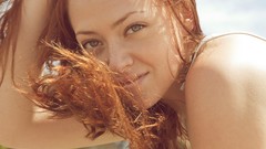 Woman blondes models