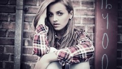 Woman blondes models