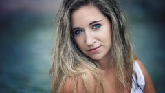 Woman blondes models