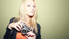 Woman blondes models