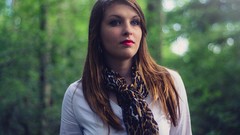 Woman blondes models