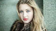 Woman blondes models