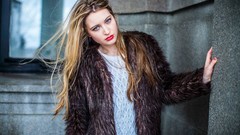 Woman blondes models