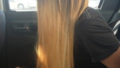 Woman blondes models