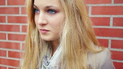 Woman blondes models