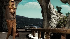 Woman blondes models