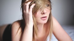 Woman blondes models