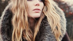 Woman blondes models