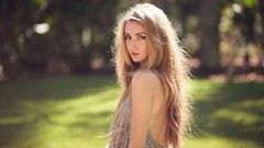 Woman blondes models