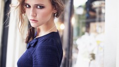 Woman blondes models