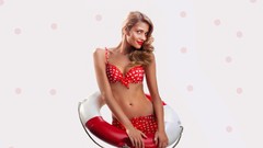 Woman blondes models ana beatriz barros Simple Background