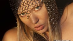 Woman blondes models Bare Maidens Sara Winn