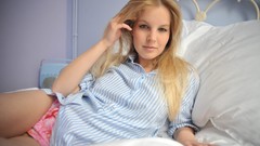 Woman blondes models Belinda