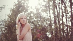 Woman blondes models berit birkeland