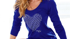 Woman blondes models candice swanepoel Simple Background 